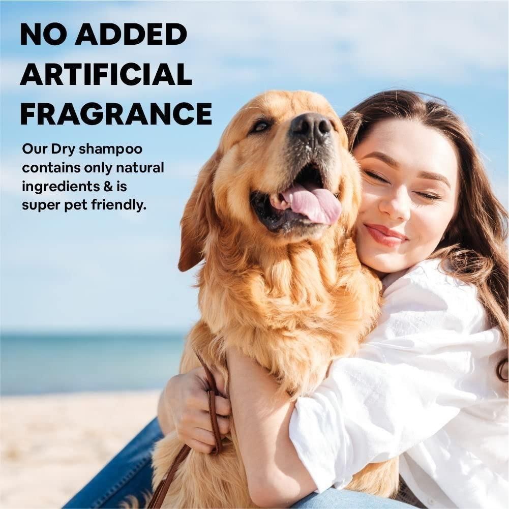 Flazia Pets Natural Waterless Dog Shampoo 100 ml (Pack of 1)